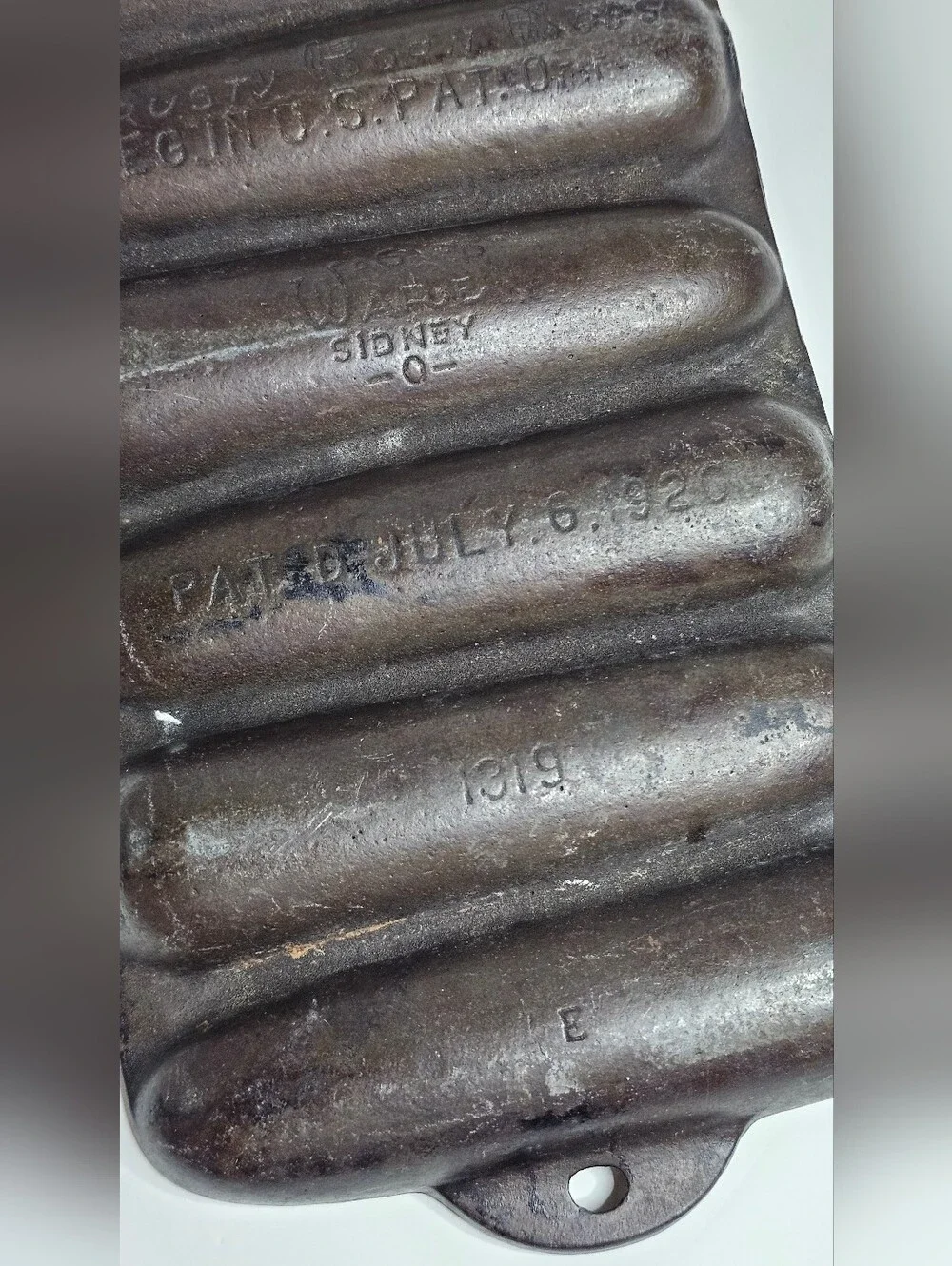 Vtg Wagner Ware Krusty Korn Kobs Jr Cast Iron Cornstick Cornbread Pan 1319 1920
